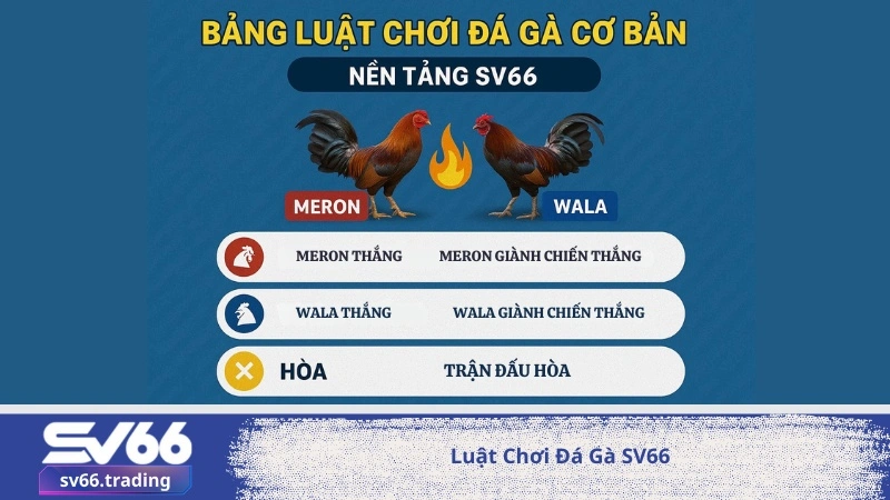 Luật Chơi Đá Gà SV66