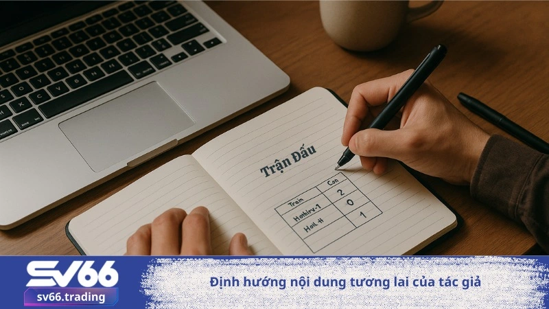 Định hướng nội dung tương lai của tác giả