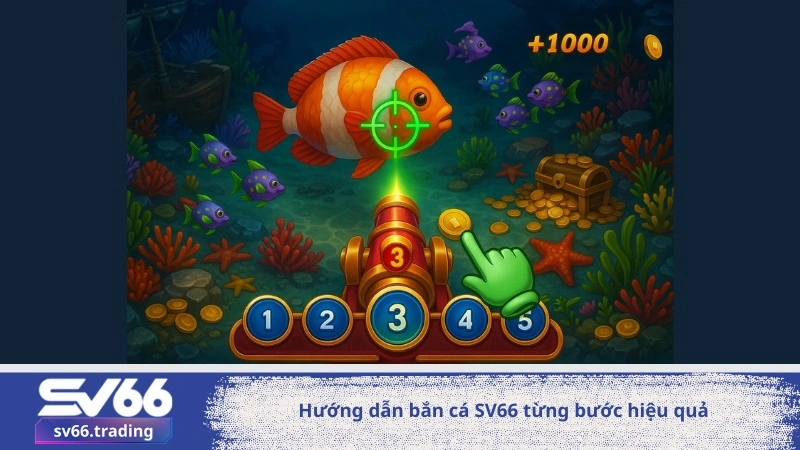 Hướng dẫn bắn cá SV66 từng bước hiệu quả