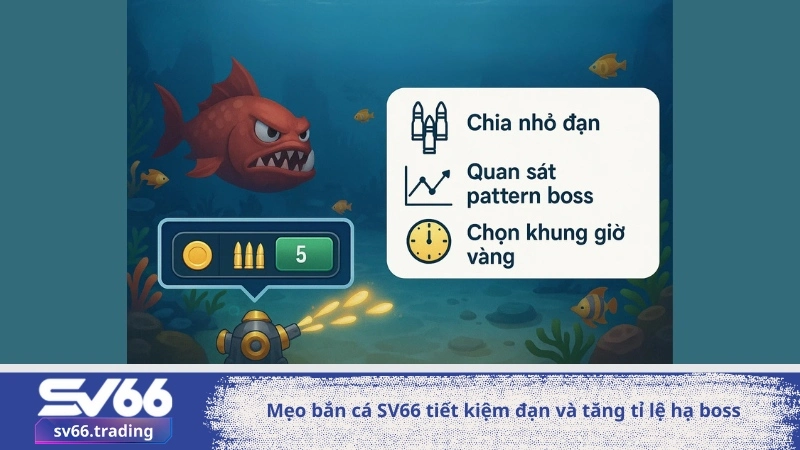 Mẹo bắn cá SV66 tiết kiệm đạn và tăng tỉ lệ hạ boss