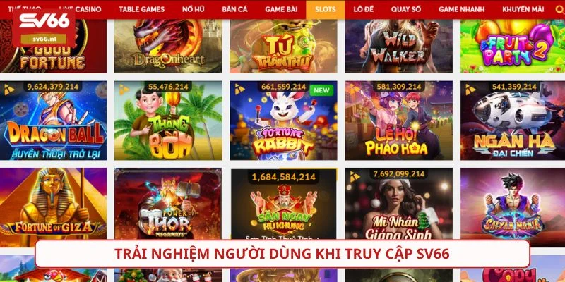 Hệ thống SV66 có thể hoạt động ổn định trên nhiều thiết bị 